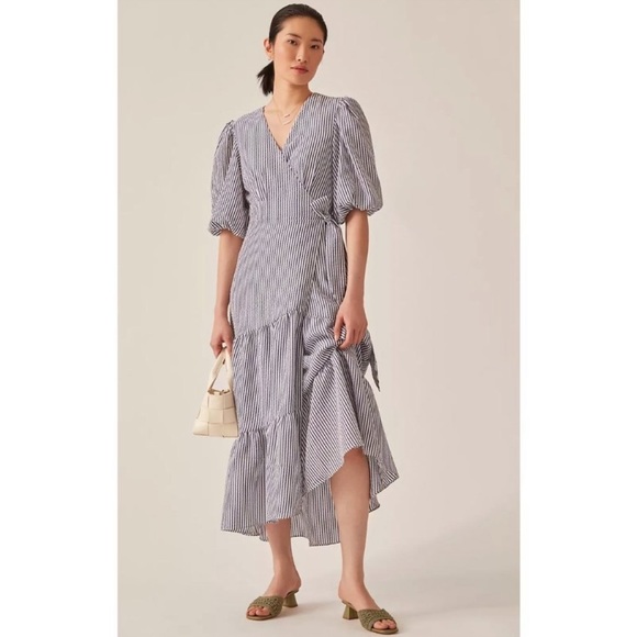 Hutch Dresses & Skirts - Hutch Seersucker Midi Dress